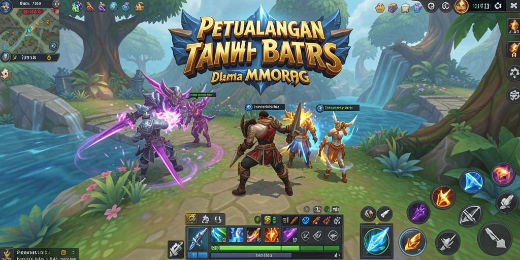 Tampilan gameplay menakjubkan dari 2739 yang penuh aksi MMORPG.
