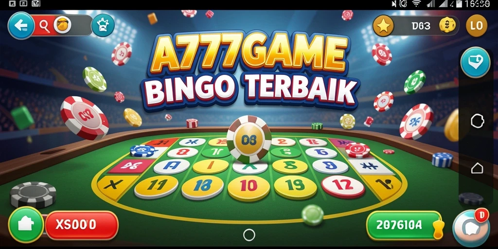 Gameplay A777GAME yang menarik dengan banyak pilihan Bingo.