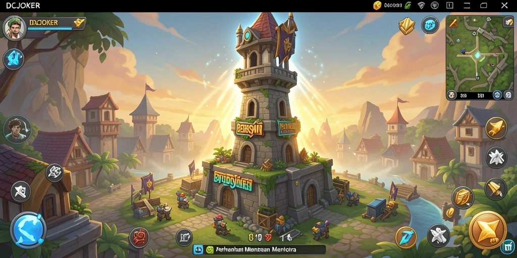 Gameplay seru dan menegangkan di IDCJOKER Tower Defense.