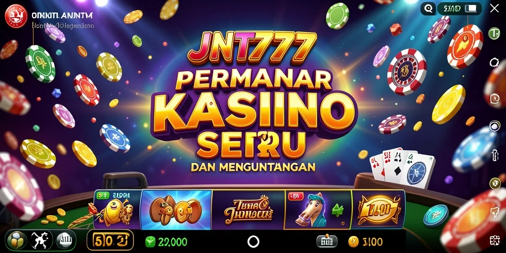 Gameplay mendebarkan dalam JNT777 dengan berbagai pilihan permainan Kasino.