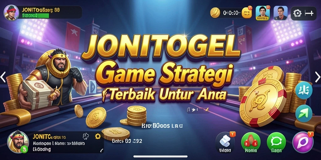 Tampilan gameplay strategi yang menarik di JONITOGEL.