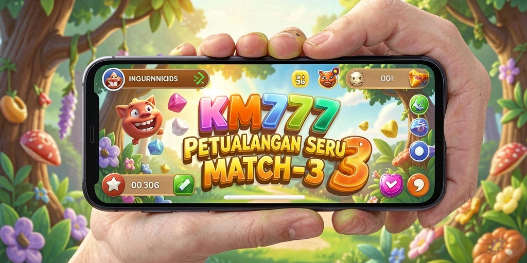 Gameplay seru KM777 yang penuh warna dan tantangan.