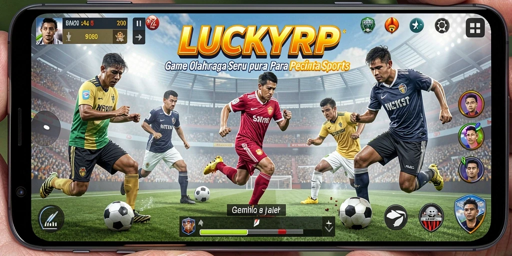 Tampilan gameplay LUCKYRP yang menarik dan penuh aksi.