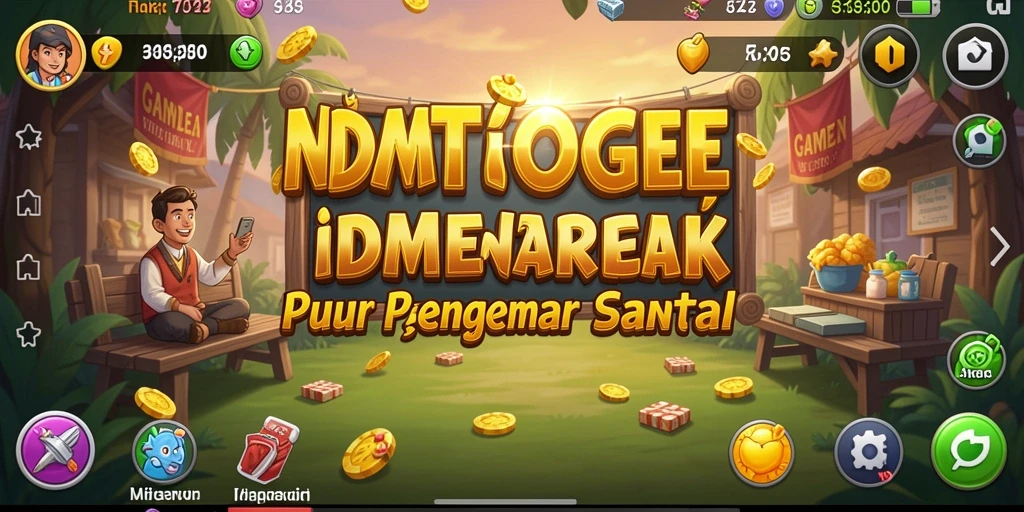 Tampilan screenshot gameplay NDMTOGEL yang menampilkan pengalaman Idle yang menyenangkan.