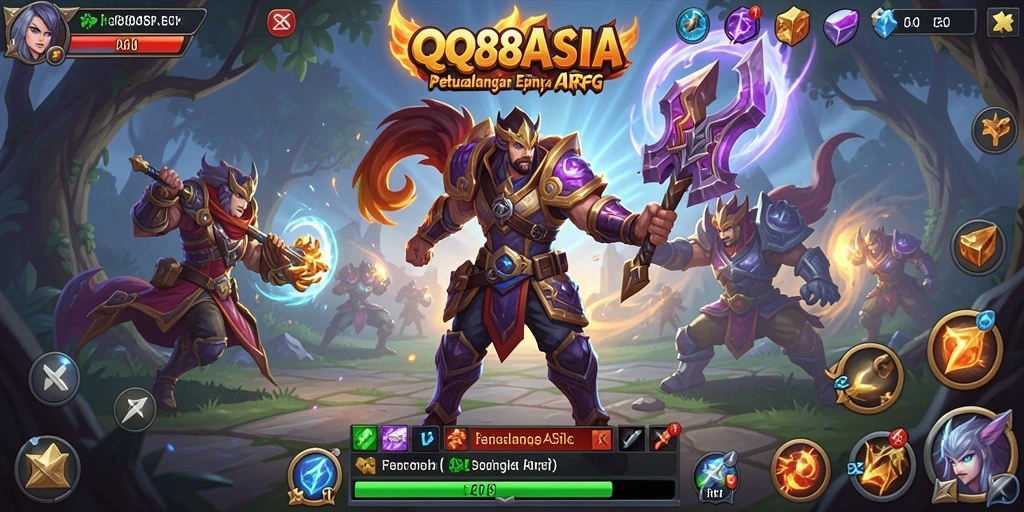 Gameplay seru dan tantangan epik di QQ88ASIA.