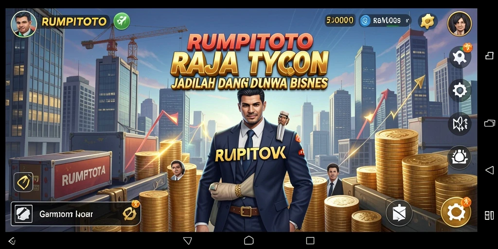 Gameplay seru RUMPITOTO dengan berbagai pilihan usaha.