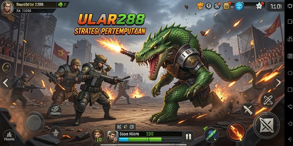 Tampilan menegangkan dari gameplay <strong>ULAR288</strong> yang membutuhkan strategi cerdas.