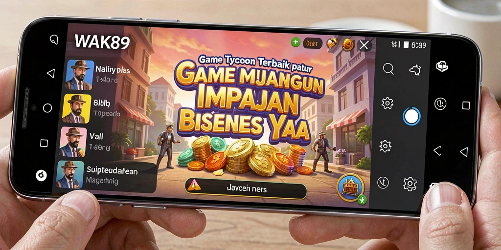 Tampilan gameplay WAK89 dengan berbagai fitur menarik untuk pengelolaan bisnis.